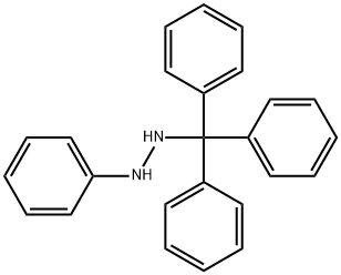 1-Phenyl-2-tritylhydrazine Struktur