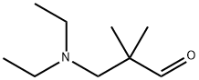 3-DIETHYLAMINO-2,2-DIMETHYL-PROPIONALDEHYDE Struktur