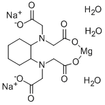 CDTA DISODIUM MAGNESIUM SALT TRIHYDRATE Struktur