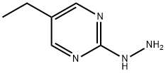 2(1H)-Pyrimidinone, 5-ethyl-, hydrazone (9CI) Struktur