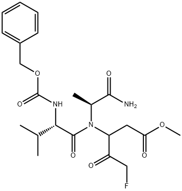 Z-VAD(OH)-FMK Struktur