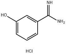 3-HYDROXYBENZAMIDINE HYDROCHLORIDE Struktur