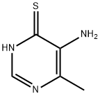 4(1H)-Pyrimidinethione, 5-amino-6-methyl- (9CI) Struktur