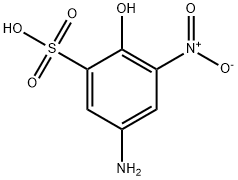 5-amino-2-hydroxy-3-nitrobenzenesulphonic acid 