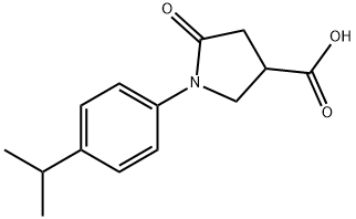 1-(4-ISOPROPYLPHENYL)-5-OXOPYRROLIDINE-3-CARBOXYLIC ACID price.