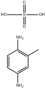 2-methyl-p-phenylenediamine sulphate  Struktur