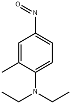 N,N-diethyl-4-nitroso-o-toluidine  Struktur