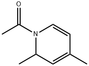 Pyridine, 1-acetyl-1,2-dihydro-2,4-dimethyl- (9CI) Struktur