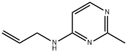 Pyrimidine, 4-(allylamino)-2-methyl- (7CI,8CI) Struktur