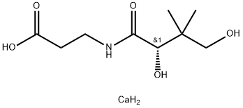 l-Calcium pantothenate Struktur