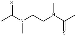 Ethanethioamide,  N,N-1,2-ethanediylbis[N-methyl- Struktur