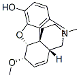 (5alpha,6alpha)-7,8-didehydro-4,5-epoxy-6-methoxy-17-methylmorphinan-3-ol Struktur