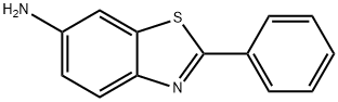 2-Phenyl-benzothiazol-6-ylamine Struktur