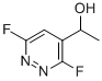 4-Pyridazinemethanol,3,6-difluoro-alpha-methyl-(9CI) Struktur