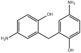 2,2'-METHYLENEBIS 4-AMINOPHENOL Struktur