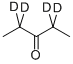 3-PENTANONE-2,2,4,4-D4 Struktur