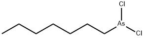 Dichloroheptylarsine Struktur