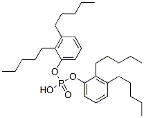 bis(dipentylphenyl) hydrogen phosphate Struktur