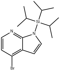 1H-Pyrrolo[2,3-b]pyridine, 4-bromo-1-[tris(1-methylethyl)silyl]-