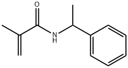 D,L-N-(ALPHA-PHENYLETHYL) METHACRYLAMIDE Struktur