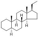 5-ALPHA-PREGNANE Struktur