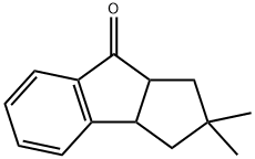 2,3,3a,8a-テトラヒドロ-2,2-ジメチルシクロペンタ[a]インデン-8(1H)-オン 化學構(gòu)造式