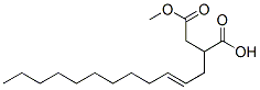 methyl hydrogen 2-dodecenylsuccinate Struktur