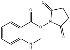 SUCCINIMIDYL N-METHYLANTHRANILATE Struktur