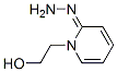 2(1H)-Pyridinone,1-(2-hydroxyethyl)-,hydrazone(9CI) Struktur