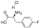 4-FLUORO-L-PHENYLALANINE HYDROCHLORIDE Struktur