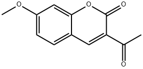 3-Acetyl-7-MethoxycouMarin Structure