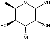 6-Deoxy-D-gulopyranose Struktur