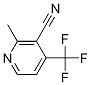 2-Methyl-4-(trifluoroMethyl)nicotinonitrile Struktur