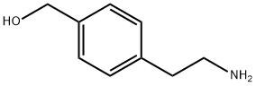 4-(2-Aminoethyl)phenylmethanol Struktur