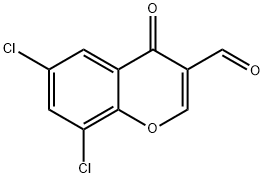 6,8-二氯色酮-3-甲醛甲氧基香豆素-3-甲酸, 64481-10-3, 結構式