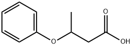 3-phenoxybutanoic acid Struktur