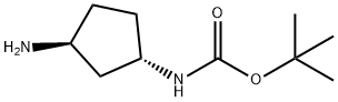 Carbamic acid, [(1S,3S)-3-aminocyclopentyl]-, 1,1-dimethylethyl ester (9CI)