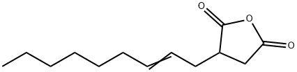 (2-nonen-1-yl)succinic anhydride Struktur