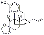 (5α)-4,5-Epoxy-3,14-dihydroxy-17-(2-propenyl)-Morphinan-6-one Cyclic 1,2-Ethanediyl Acetal