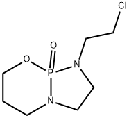 1-(2-Chloroethyl)tetrahydro-1H,5H-[1,3,2]diazaphospholo[2,1-b][1,3,2]oxazaphosphorine 9-Oxide Struktur