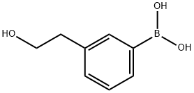 (3-(2-Hydroxyethyl)phenyl)boronicacid Struktur