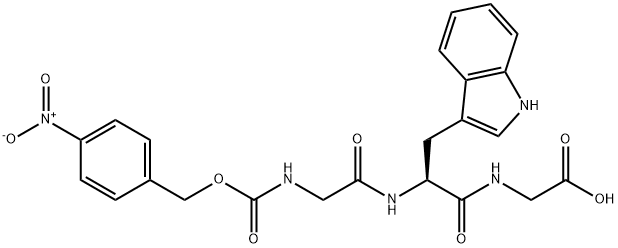 4-NITRO-Z-GLY-TRP-GLY-OH Struktur