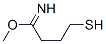 methyl 4-mercaptobutyrimidate Struktur