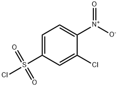 3-CHLORO-4-NITROBENZENESULFONYL CHLORIDE Struktur