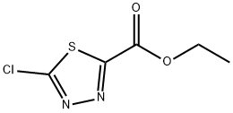 Ethyl 5-chloro-1,3,4-thiadiazole-2-carboxylate Structure