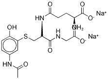 Glutathione-S-acetaminophen conjugate Struktur