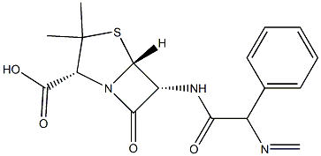 METHAMPICILLIN Struktur