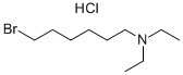 (6-BROMOHEXYL) DIETHYLAMINE HYDROCHLORIDE Struktur