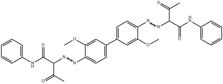 Pigment Orange 16 Struktur