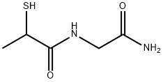 PropanaMide, N-(2-aMino-2-oxoethyl)-2-Mercapto- Struktur